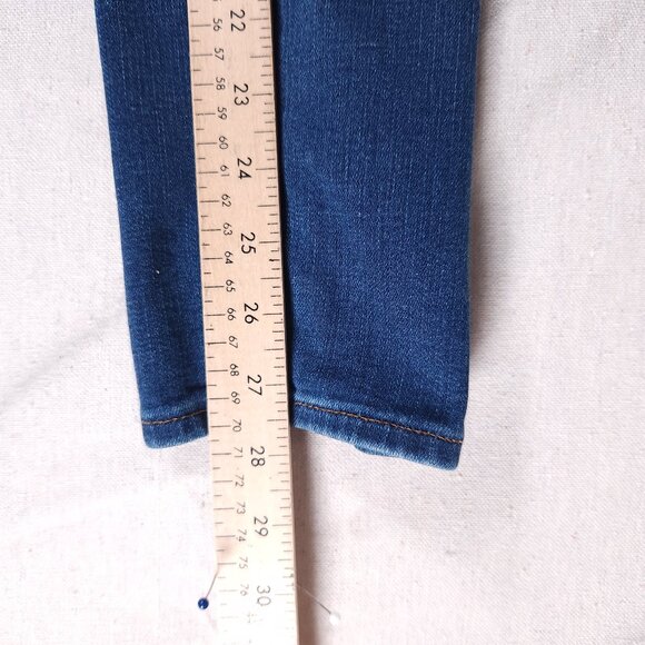 Madewell Skinny Jeans Womens 28 Blue Mid Rise Denim Classic Casual Core - Picture 8 of 15